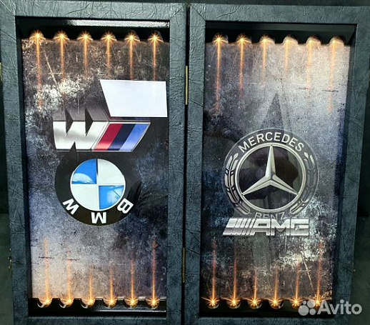 Дорогие нарды «BMW против Mercedes»