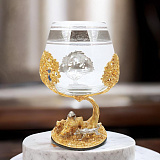 Подарочный бокал для коньяка "Собаки и кабан"