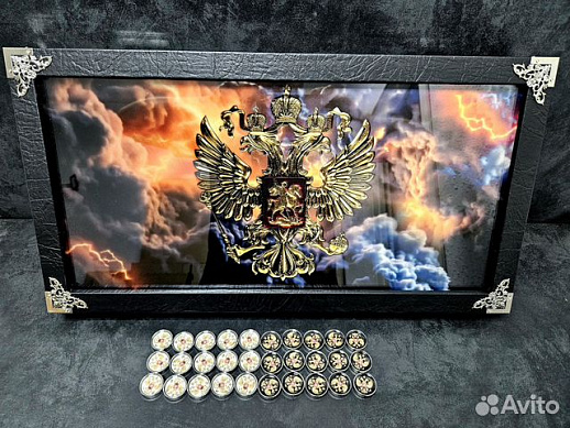 Нарды ручной работы «Держава» купить с доставкой Нарды ручной работы «Держава»