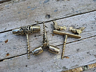 Бронзовые штопора «Бочки», «Петухи»