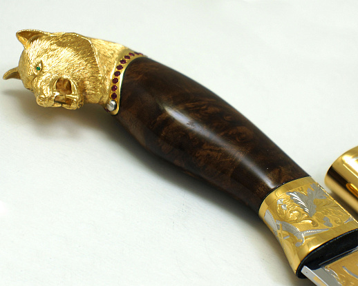 Нож "Волк" /в коробке/ № 2. Златоуст купить с доставкой Нож "Волк" /в коробке/ № 2. Златоуст
