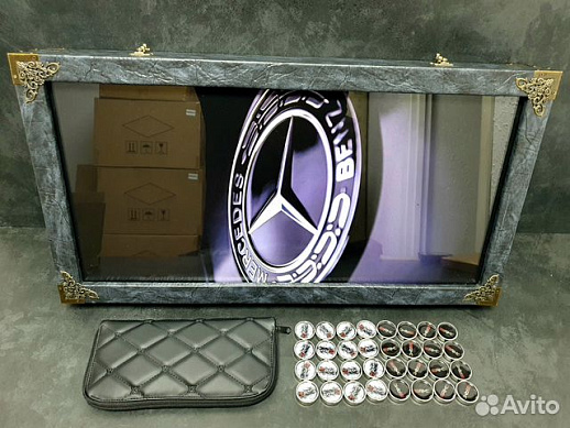 Премиальные нарды «Mercedes AMG» купить с доставкой Премиальные нарды «Mercedes AMG»